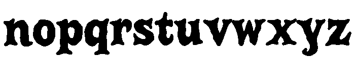 BFC Crawler Font LOWERCASE