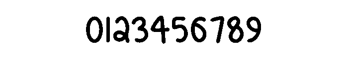 BFC Daisy Baby Font OTHER CHARS