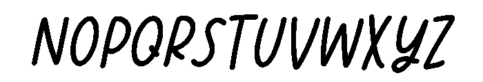BFC Dear Diary Font UPPERCASE