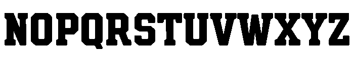 BFC Endzone Font UPPERCASE