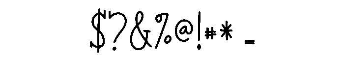 BFC Farmhouse Countr Font OTHER CHARS
