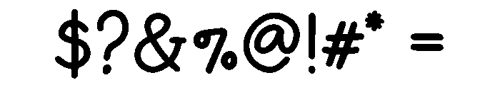BFC Favorite Cursive Font OTHER CHARS