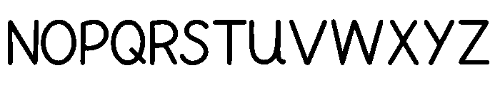 BFC Favorite Cursive Font UPPERCASE