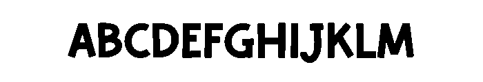 BFC Fresh Bread Font UPPERCASE