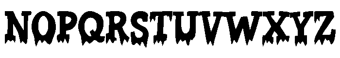 BFC Ghoul Town Int Font LOWERCASE