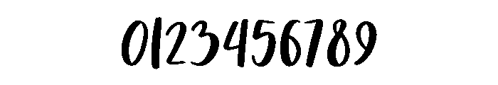 BFC Happy Brush Font OTHER CHARS