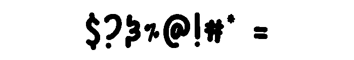 BFC Happy Magic Font OTHER CHARS
