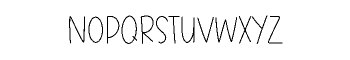 BFC High SchoolCrush Font UPPERCASE