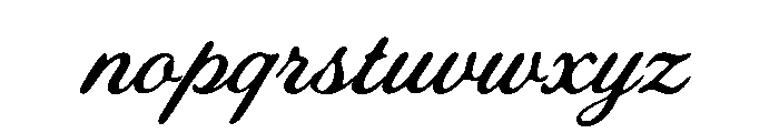 BFC Holiday Celebrat Font LOWERCASE