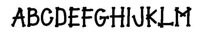 BFC Jack Myers Bold Font UPPERCASE