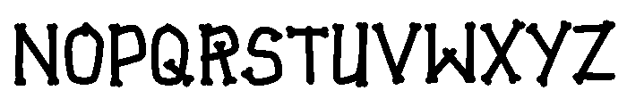 BFC Jack Myers Bold Font UPPERCASE
