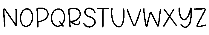 BFC Jacket Weather Font UPPERCASE