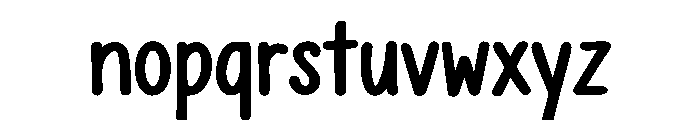 BFC Junipera Bold Font LOWERCASE