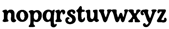 BFC Kringle Avenue Font LOWERCASE