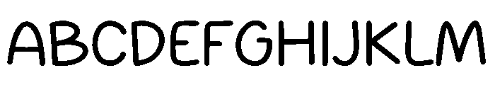 BFC Luckiest Charm Font UPPERCASE