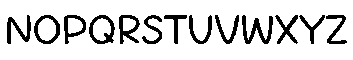 BFC Luckiest Charm Font UPPERCASE