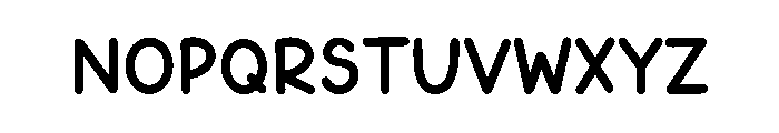 BFC Lunch Boxes Font LOWERCASE