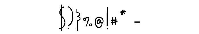 BFC Magical Spirits Font OTHER CHARS