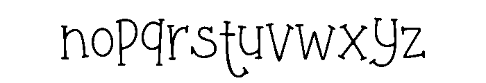 BFC Magical Spirits Font LOWERCASE