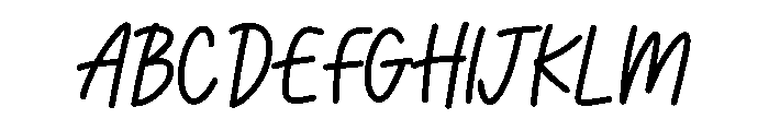 BFC Marshy Night Font UPPERCASE