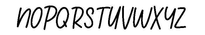 BFC Marshy Night Font UPPERCASE