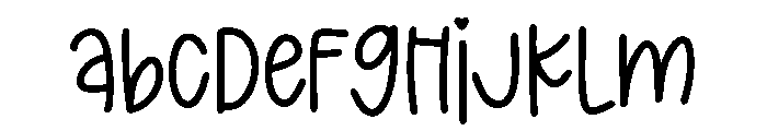 BFC Orange Creamie Font UPPERCASE