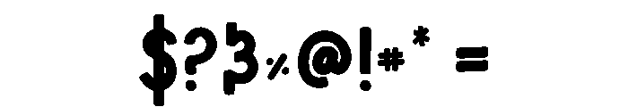 BFC Paris Treat Font OTHER CHARS