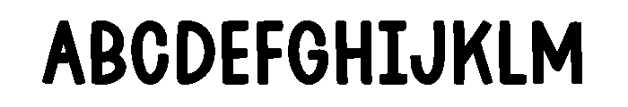 BFC Paris Treat Font UPPERCASE
