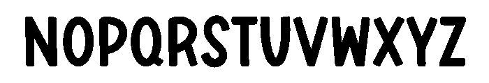 BFC Paris Treat Font LOWERCASE