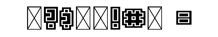 BFC Polo Font OTHER CHARS