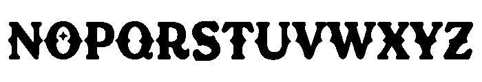 BFC Prairie Roads Font UPPERCASE