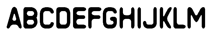BFC Rookie League I Font UPPERCASE