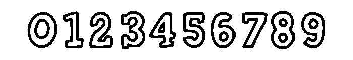 BFC Rust Font OTHER CHARS