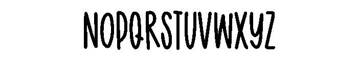 BFC Rustic Cherry Font LOWERCASE