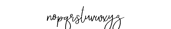 BFC Skylight Font LOWERCASE