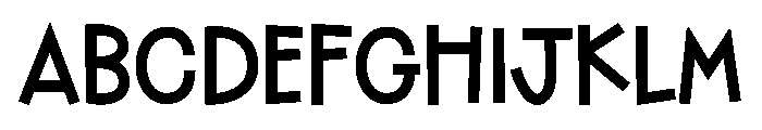 BFC Snowshoes Font UPPERCASE