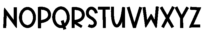 BFC Snowshoes Font UPPERCASE