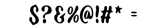 BFC Softest Petal Font OTHER CHARS
