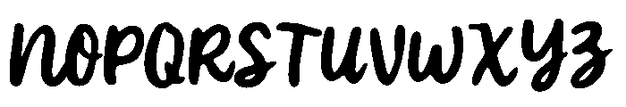 BFC Softest Petal Font UPPERCASE