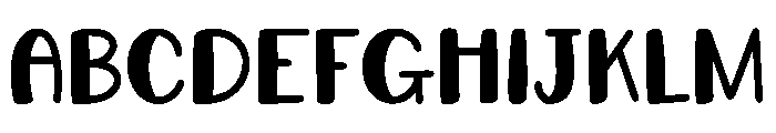 BFC Sparkling Champa Font UPPERCASE