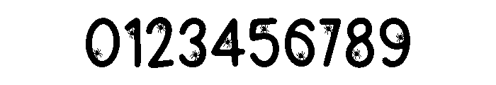 BFC Spider Webs Font OTHER CHARS
