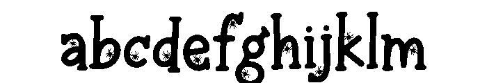 BFC Spider Webs FONT