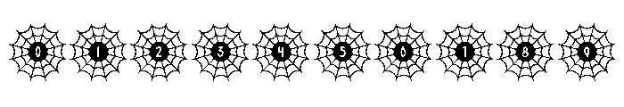 BFC Spiderweb Font Font OTHER CHARS