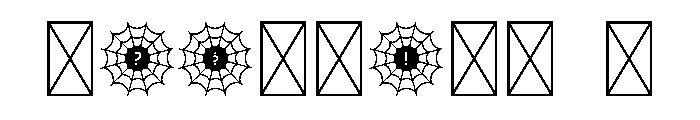 BFC Spiderweb Font Font OTHER CHARS