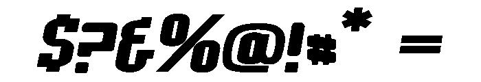 BFC Spirit Squad Font OTHER CHARS