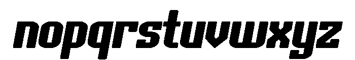 BFC Spirit Squad Font LOWERCASE