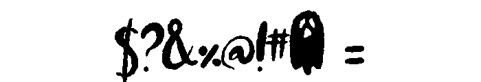 BFC Spooky Season Font OTHER CHARS