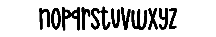BFC Spring Berry Font UPPERCASE