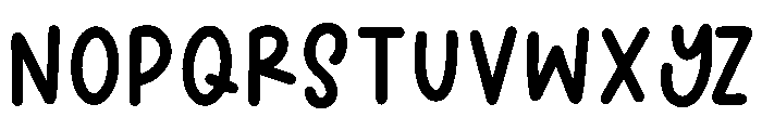 BFC Sugared Cinnamon Font UPPERCASE