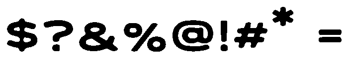BFC Sunset Ranch Font OTHER CHARS